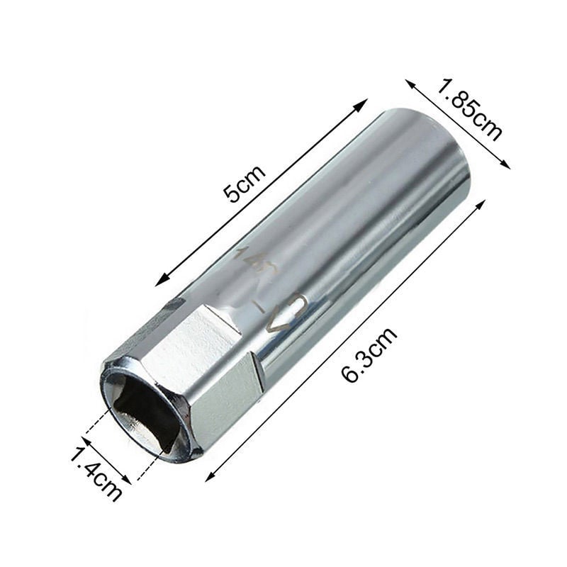 12-άκτων σωληνάκι για μπουζί, μαγνητικό, λεπτό, εργαλείο αποσυναρμολόγησης για αυτοκίνητα και μοτοσικλέτες