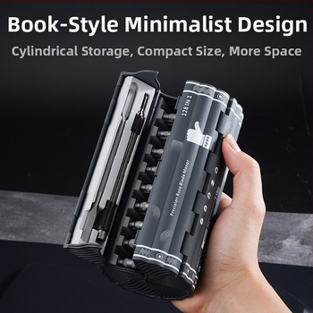 Veržtuvų rinkinys namams ir elektronikai — magnetinis, chromo-vanadžio plienas, svoris 0.64