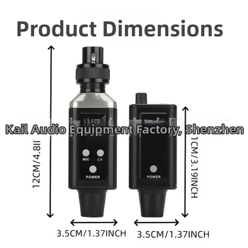 DS100 Ασύρματο Σύστημα Ακουστικού Μονιτορ για Σκηνές Παραστάσεις - Ενσωματωμένη μπαταρία 1000-1200 mAh, αυτονομία 3-6 h, SNR ≥95 dB, Συμβατό με Lavalier/Live-Broadcast/KTV μικρόφωνα