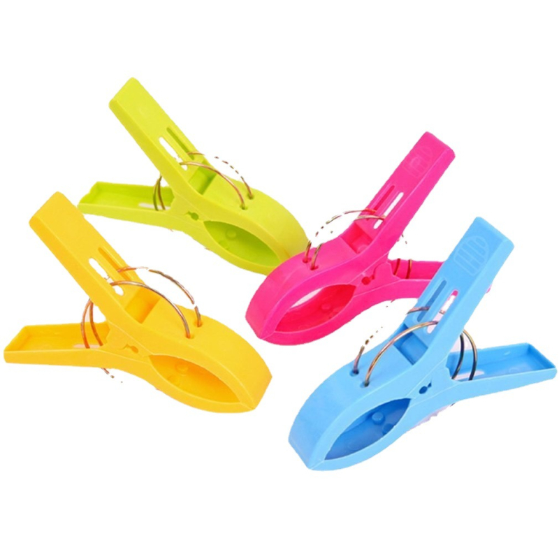 Rankšluosčio klipas — plastmasinis, modelis 39, 8 vnt. pakuotė, šiuolaikinis minimalistinis dizainas