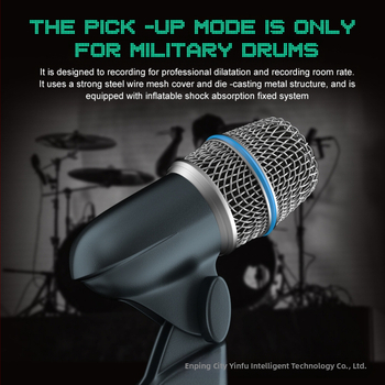 Beta56A Δυναμικό Μικρόφωνο Για Μουσικά Όργανα, Υπερκαρδιοειδές, 100 Hz–20 kHz