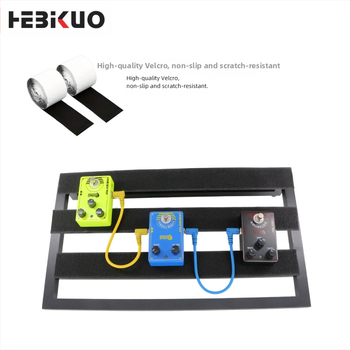 Βάση πεταλιών κιθάρας από κράμα αλουμινίου, μοντέλο XGQ, μάρκα HEBIKUO, συσκευασία: χαρτονένου κουτί, κατάλληλο για μουσικά όργανα