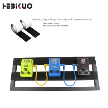 Βάση πεταλιών κιθάρας από κράμα αλουμινίου, μοντέλο XGQ, μάρκα HEBIKUO, συσκευασία: χαρτονένου κουτί, κατάλληλο για μουσικά όργανα