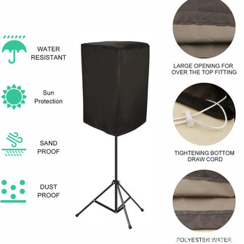 Κάλυμμα εξωτερικού ηχείου – όρθιο, προστασία από τη σκόνη, ύφασμα Oxford, μοντέρνο μινιμαλιστικό στυλ, δυνατότητα παραμετροποίησης