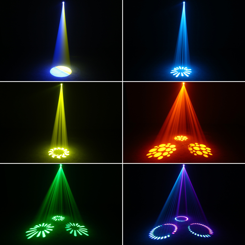 Φως με μετακινούμενη κεφαλή 85W LED, Beam Pattern με ενσωματωμένο μοτίβο Mitsubishi καθρέφτη, περιστρεφόμενη ράβδος, εσωτερική χρήση σε σκηνή (μοντέλο ZG 8020118, 110-240V, IP20)