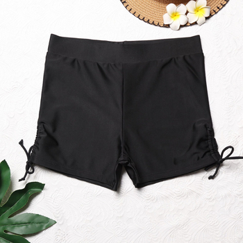 Ženske plivaće gaćice s jednofontnim tonom, poliester 82/18, podstava 95/5 poliester, 120 g, s vezom za prilagodbu; pogodno za trčanje, fitness i plivanje