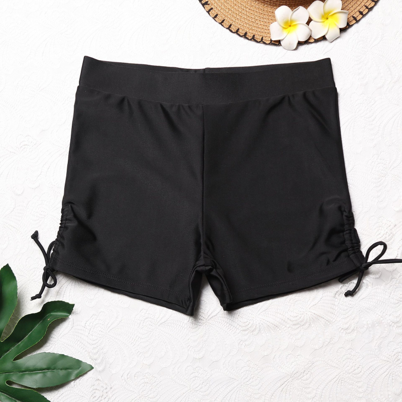 Ženske plivaće gaćice s jednofontnim tonom, poliester 82/18, podstava 95/5 poliester, 120 g, s vezom za prilagodbu; pogodno za trčanje, fitness i plivanje