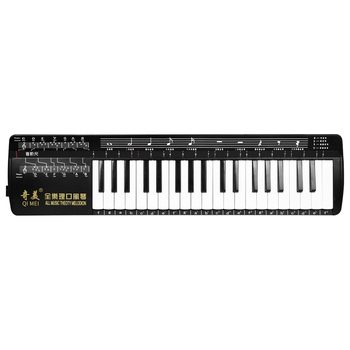 Хармоника QM-37, 37 клавиша, ABS материал, мека чанта, преносим стил пиано