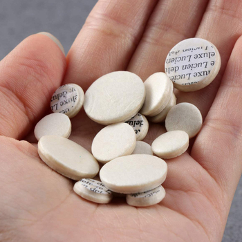 Σετ επισκευής κλαρινέτου — μαξιλαράκια φελλού για τα ηχητικά ανοίγματα, 17 τεμάχια, μοντέλο φελτ + γούνα προβάτου, συσκευασία OPP, μάρκα Small Decibel