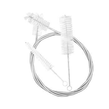 Zenei hangszer tisztító készlet – modell B108, 304 rozsdamentes acél + nylon gyapjú, csomagolás OPP zacskó