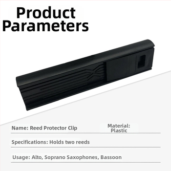Διπλής όψης κλιπ προστασίας reed για άλτο/σοπράνο σαξόφωνο και κλαρινέτο – πλαστικό εξάρτημα μουσικού οργάνου