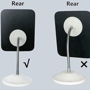 Настолно едностранно огледало за грим, YW, персонализирана обработка и лого, подходящо за хол, спалня или баня
