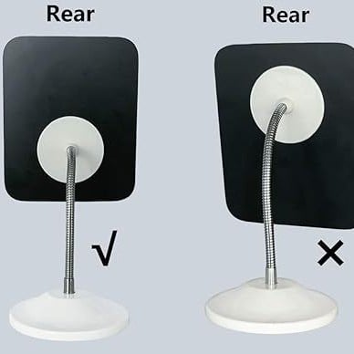 Oglindă de machiaj desktop cu o singură față, YW, procesare personalizabilă și logo, potrivită pentru living, dormitor sau baie