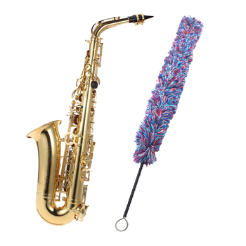 Set de perii pentru curățarea saxofonului, 4 piese, materiale din bumbac și plastic, ambalaj OPP, marcă Gathering