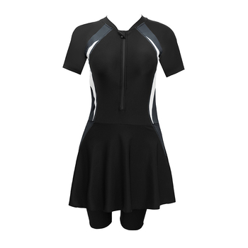 Amanda γυναικείο ολόσωμο μαγιό με επένδυση στήθους, μονόχρωμο, με ψηλή μέση, ύφασμα πολυεστέρα/νάιλον (70% νάιλον), κατάλληλο για κολύμβηση και κολύμβηση σε ρηχά νερά