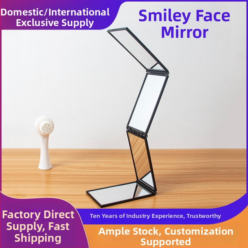 Sa Qi zrkadlo na líčenie s ABS rámom a strieborným zrkadlom, bez elektrického napájania