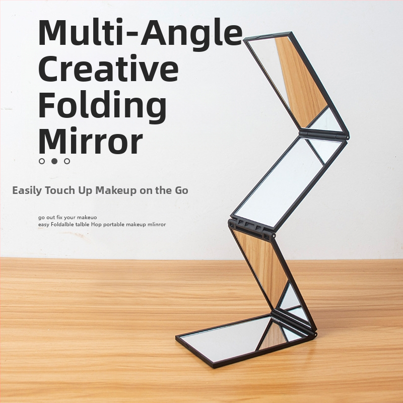 Sa Qi zrkadlo na líčenie s ABS rámom a strieborným zrkadlom, bez elektrického napájania