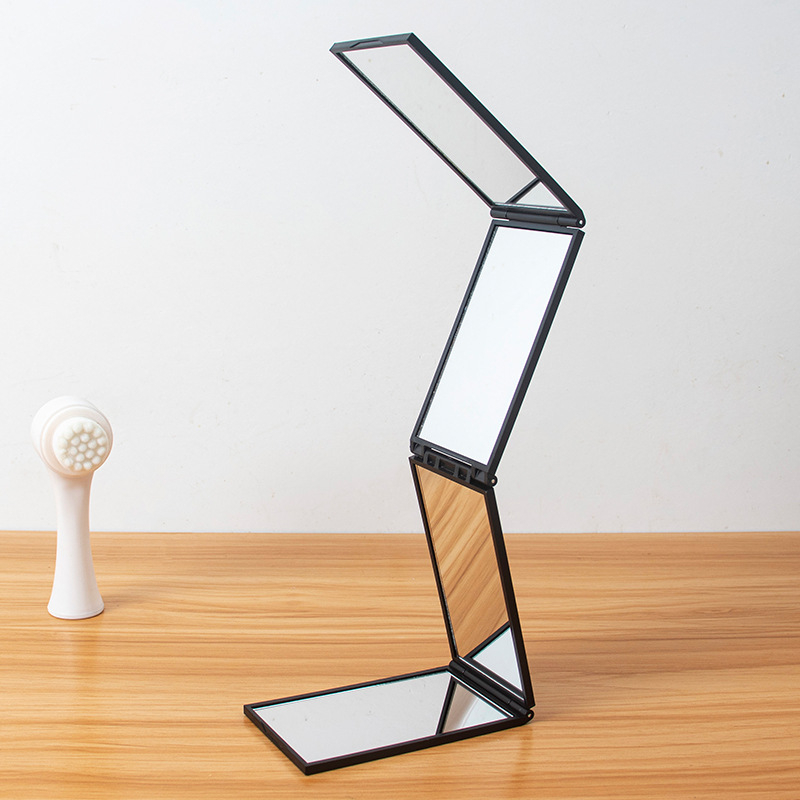 Sa Qi sminktükör ABS kerettel és ezüst tükrövel, elektromos működés nélkül