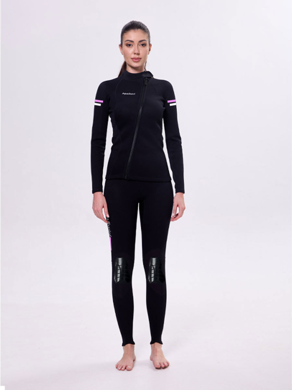 Γυναικείος 1.5 mm neoprene wetsuit - μακρύ μανίκι, για κολύμβηση, σερφ και κατάδυση