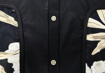 Trys dalių konservatyvus maudymosi kostiumėlis su spauda, aukšta elastingumas, pilnas uždengimas, UV apsauga