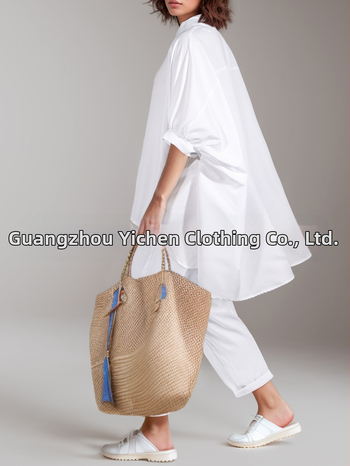 Γυναικείος καθημερινός δύο-τεμάχιος κοστούμι – μονόχρωμο τοπ-ζακέτα και παντελόνι, 3/4 μανίκια, κομψό στυλ, Άνοιξη 2025, 95% πολυεστέρας + σπαντεξ