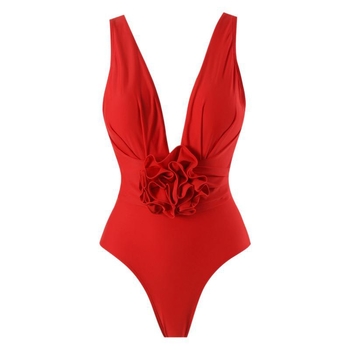 Γυναικείο ολόσωμο μαγιό - με επένδυση στήθους, χωρίς μεταλλική υποστήριξη; ύφασμα ναϊλον 82% + σπάντεξ 18%, επένδυση από σπάντεξ; στενά εφαρμοστό