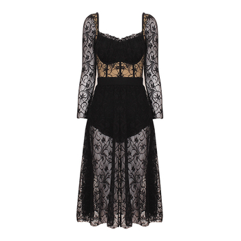 Ολόσωμο μαγιό με μακριά μανίκια, με επένδυση στήθους, μονόχρωμο, νάιλον ύφασμα, 82% νάιλον