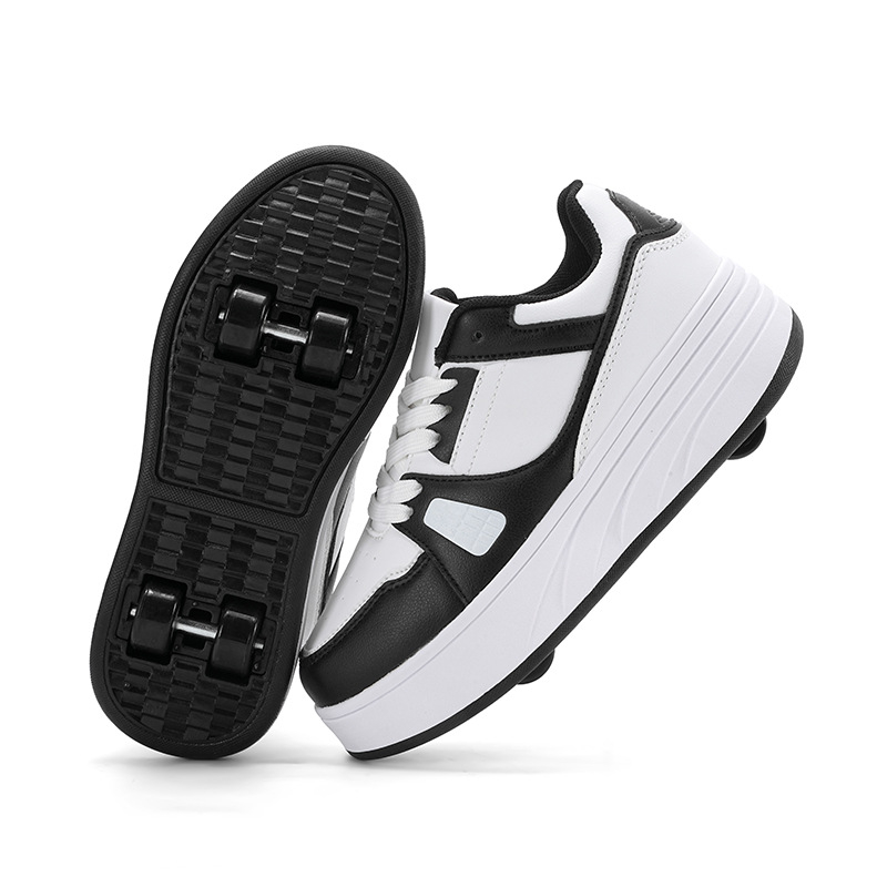 Bērnu četru riteņu skrituļslidas, atdalāmas, ultra vieglas, PU riteņi