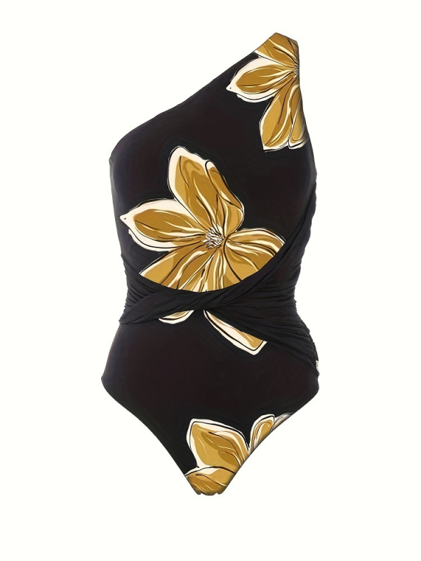 Costum de baie întreg pentru femei, sexy și strâmt (fără mâneci; poliester; cupe căptușite)