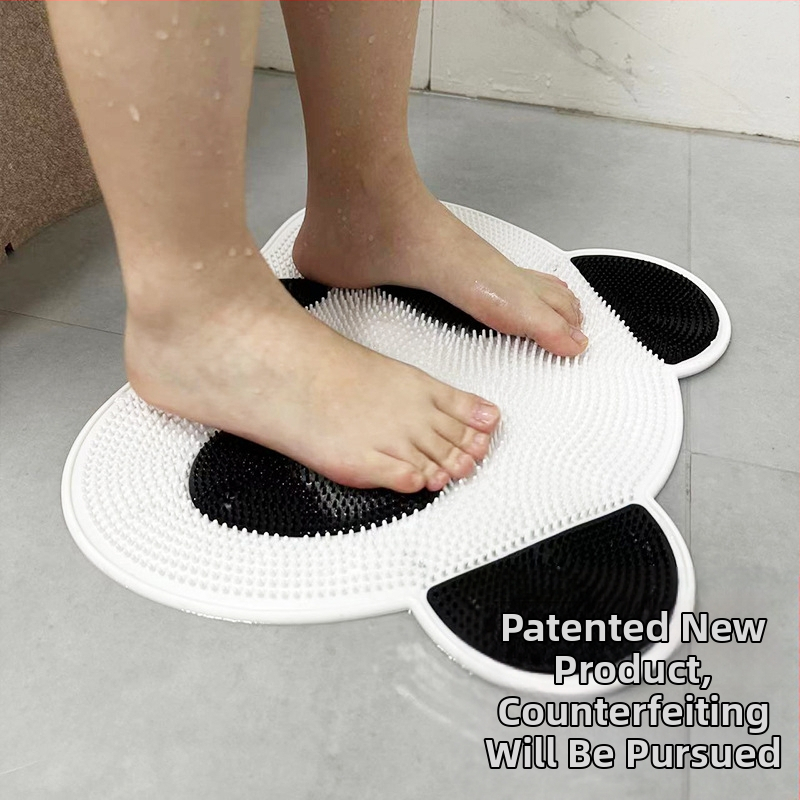 TPE masažni tepih za kupaonicu – proces pjenušanja, moderni minimalistički stil