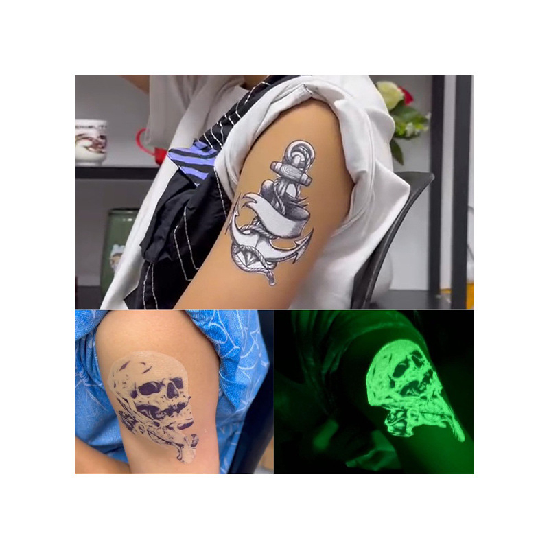 Τατουάζ αυτοκόλλητα – εκτυπώσιμα μεταφορικά αυτοκόλλητα για DIY προσωρινά τατουάζ, χειροποίητες γεωμετρικές μορφές, προέλευση Γκουανγκντόνγκ