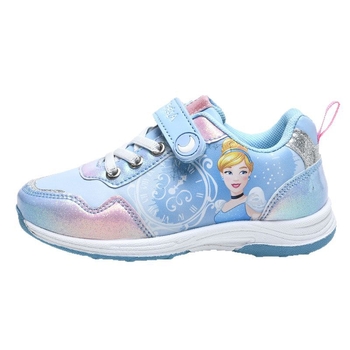 Παιδικά αθλητικά παπούτσια για κορίτσια με σχέδιο καρτούν, άνω μέρος από συνθετικό δέρμα, σόλα καουτσούκ, κλείσιμο με αγκράφα, για 7–12 ετών