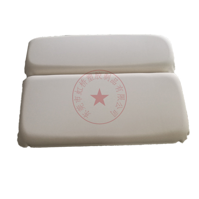 Stačiakampė PVC vonios pagalvė su siurbtuku, atspari vandeniui, neslystanti kaklo parama, pripučiamas pagalvė