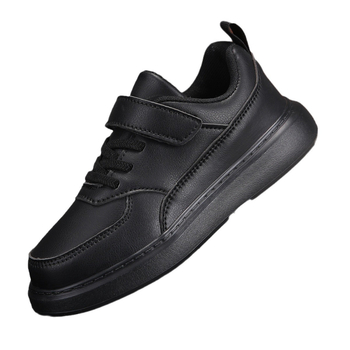 Παιδικά αθλητικά για όλες τις εποχές με επάνω μέρος συνθετικό δέρμα, διαπνοή, αδιάβροχα, ελαφριά, αντιολισθητικά, EVA σόλα, Velcro κούμπωμα, για παιδιά 6-12 ετών