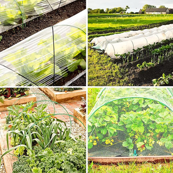 Κάλυμμα θερμοκηπίου από γυαλοβάμβακα, προστασία από έντομα και κατάψυξη, με αποσπώμενο κάλυμμα φυτών