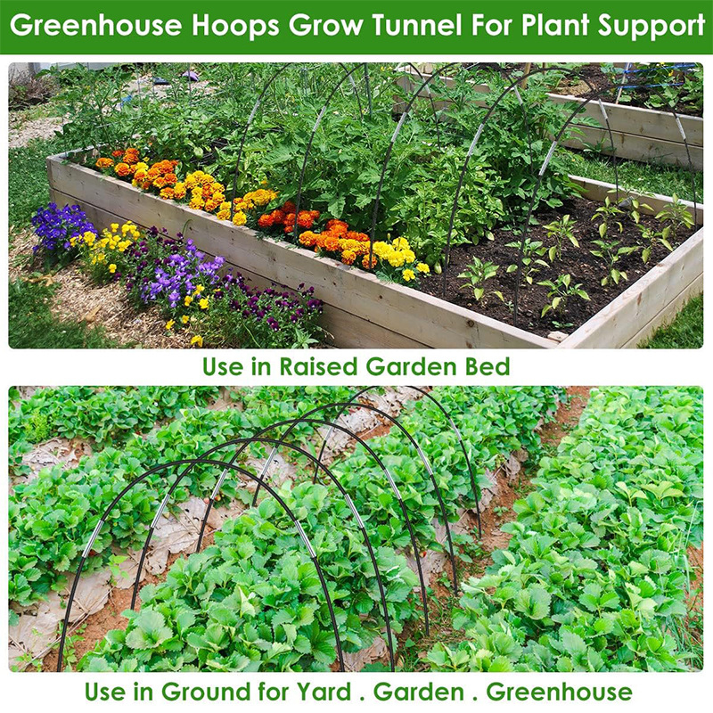 Acoperire de seră din fibră de sticlă, protecție împotriva insectelor și înghețului, cu acoperire detașabilă pentru plante