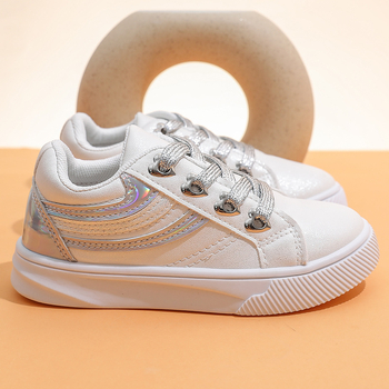 Bērnu sporta apavi, korejiešu stilā, augšējais materiāls māksīgā PU, vecums 7–12 gadi, piemēroti visām sezonām