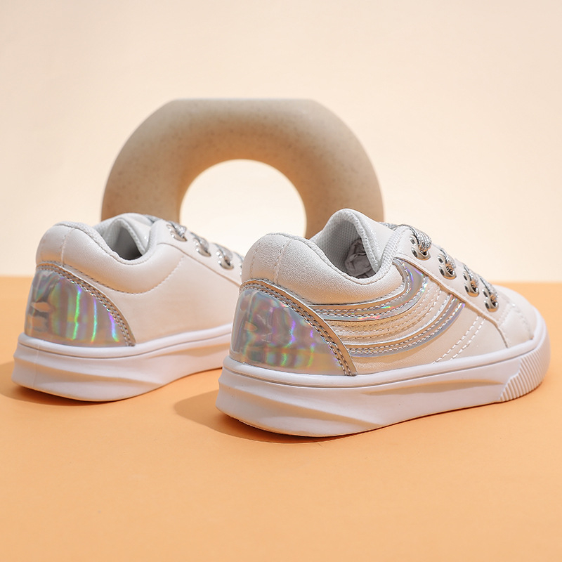 Bērnu sporta apavi, korejiešu stilā, augšējais materiāls māksīgā PU, vecums 7–12 gadi, piemēroti visām sezonām