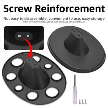 Дисплей рафт за фризьорски инструменти – държач за гребен, 1 слой, нето тегло 97 г, опаковка 50 бр, Opp торба