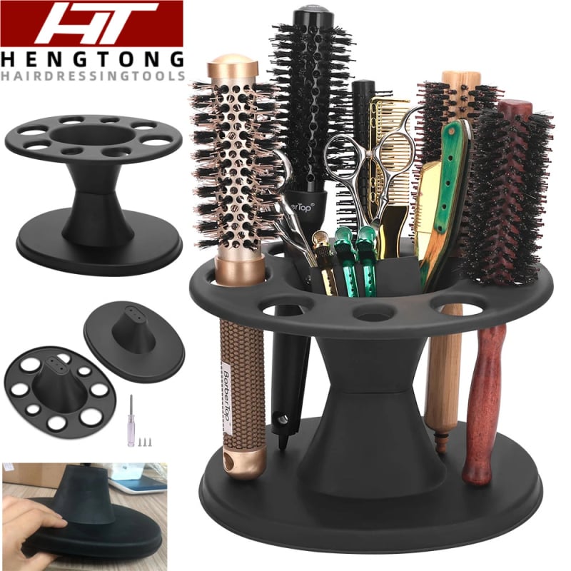 Дисплей рафт за фризьорски инструменти – държач за гребен, 1 слой, нето тегло 97 г, опаковка 50 бр, Opp торба