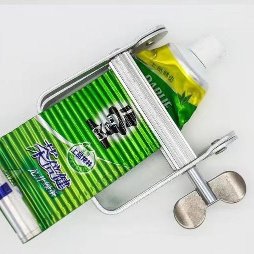 Alumīnija sakausējuma pastas spiede – piemērots matu pastai, zobu pastai, krāsošanas pastai un sejas attīrīšanas pastai