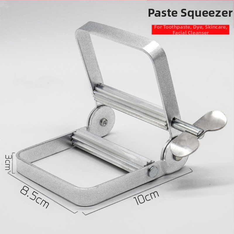 Aliuminio lydinio pasta spaustukas – tinka plaukų pastai, dantų pastai, dažymo pastai ir veido valymo pastai