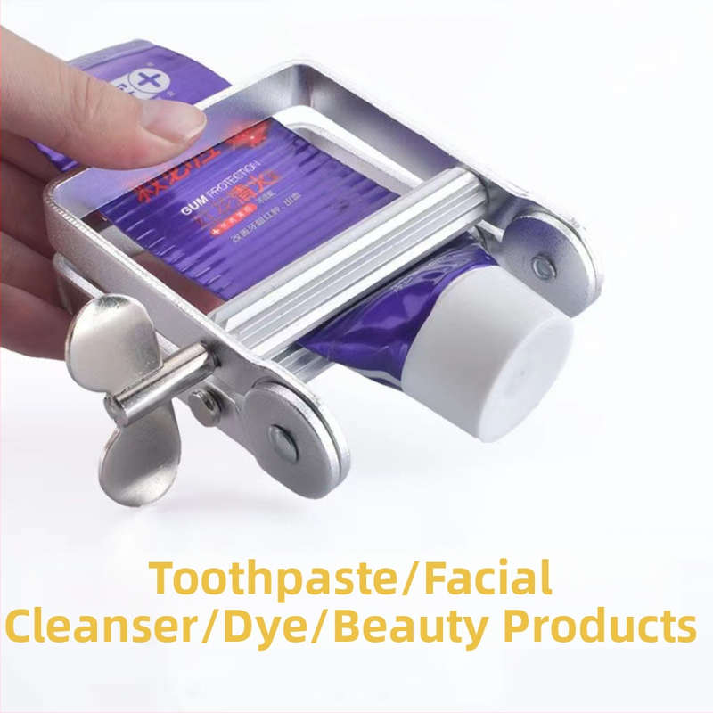 Изстисквач за пасти от алуминиева сплав – за пасти за коса, зъби, паста за боядисване и почистване на лице