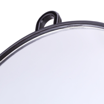 Козметично огледало с ABS рамка, HD кръгло огледало, кука за закачане, печатано лого, без електричество