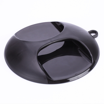 Козметично огледало с ABS рамка, HD кръгло огледало, кука за закачане, печатано лого, без електричество