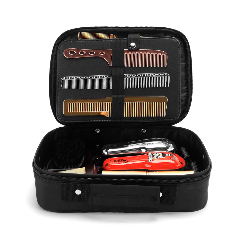 Kit de coafură cu geantă de depozitare pentru foarfece și piepteni