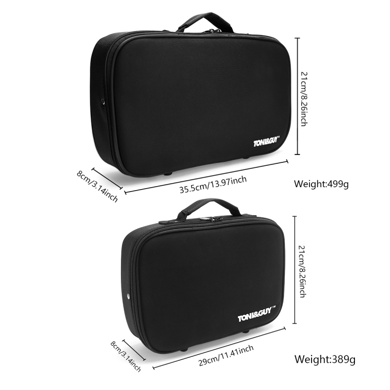 Kit de coafură cu geantă de depozitare pentru foarfece și piepteni