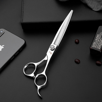 Ножици за фризьорство със свободно рязане, за професионално стилизиране, остриета за прав разрез и голям разрез