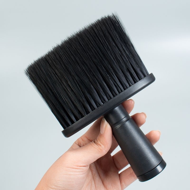 Κομμωτήριο: βούρτσα με απαλές τρίχες για σκούπισμα μαλλιών και απομάκρυνση τριχών