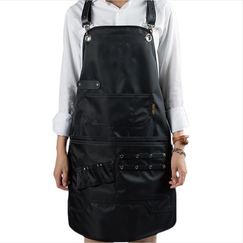 Kötény – ujjatlan, modern minimalista stílus, poliészter, foltálló